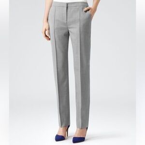 NWT $258 Brax Feel Good Women’s Gray Skinny Pants/trousers Zipper Pocket Size8